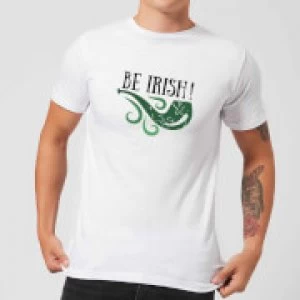 Image of Be Irish T-Shirt - White - 3XL