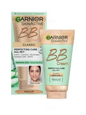 Image of Garnier Classic BB Cream SPF 15 Deep Shade 50ml