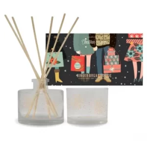 Image of Noel Story 50ml Diffuser 100g Candle Gingerbread Cookie