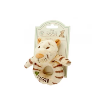 Image of Hundred Acre Wood Tigger Ring Rattle