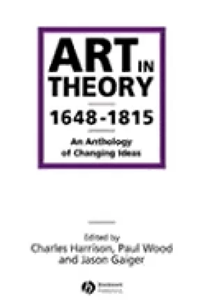 Image of art in theory 1648 1815 an anthology of changing ideas