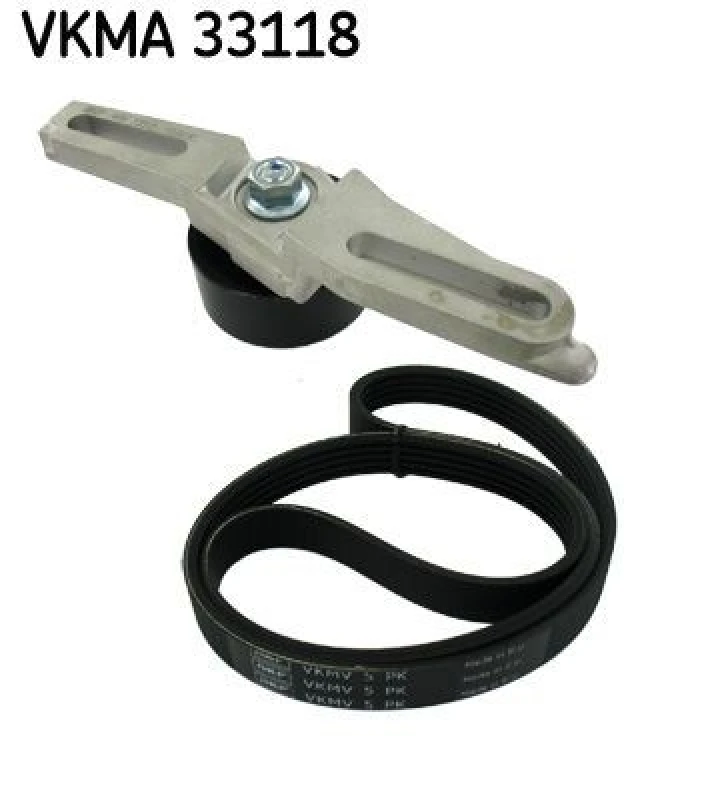 Image of SKF V-Ribbed Belt Set SKF VKMA 33118