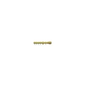 Image of Complete Wooden Curtain Pole Set120 Light Ash