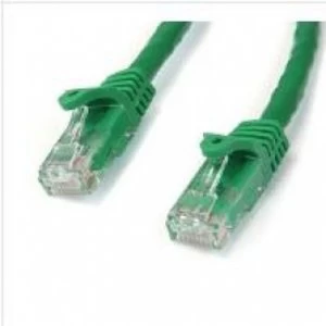 image of Cat6 Patch Cable With Snagless Rj45 Connectors 3m Green