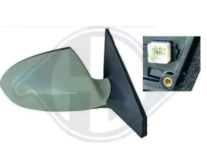 Image of DIEDERICHS 6522827 Wing mirror Left, Complete Mirror Outside Mirror (50)