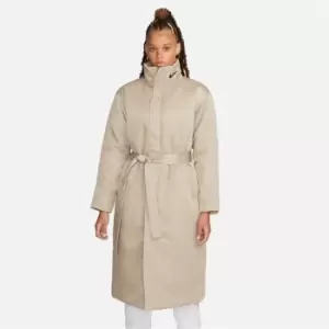 Nike Sportswear Womens Synthetic-Fill Parka - Cream