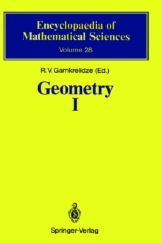 Image of Geometry I : Basic Ideas and Concepts of Differential Geometry Hardback