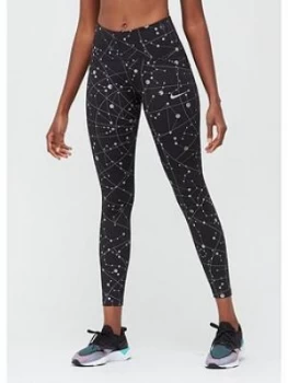 Image of Nike Running Speed Flash Runway Legging - Black, Size XL, Women
