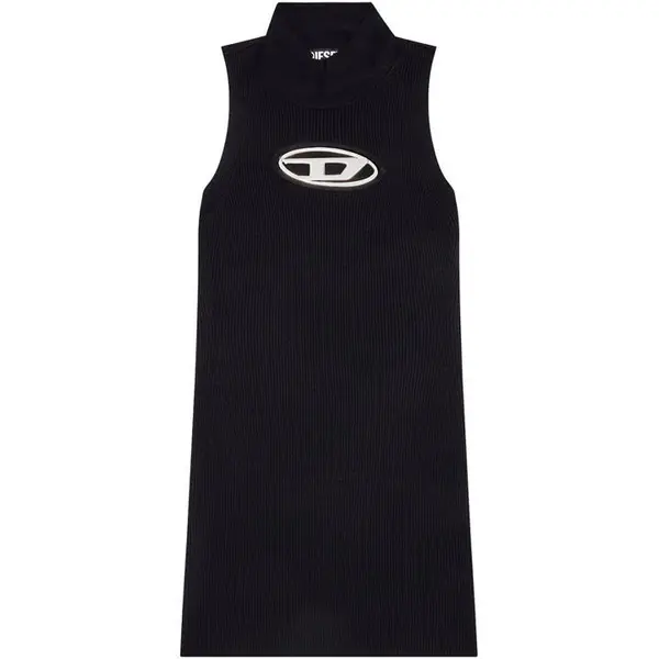 Image of Diesel M-Onerva Mini Length Dress - Black 6