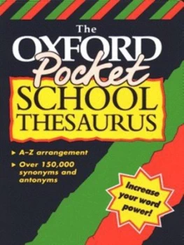 Image of The Oxford Pocket School Thesaurus by Alan Spooner Paperback