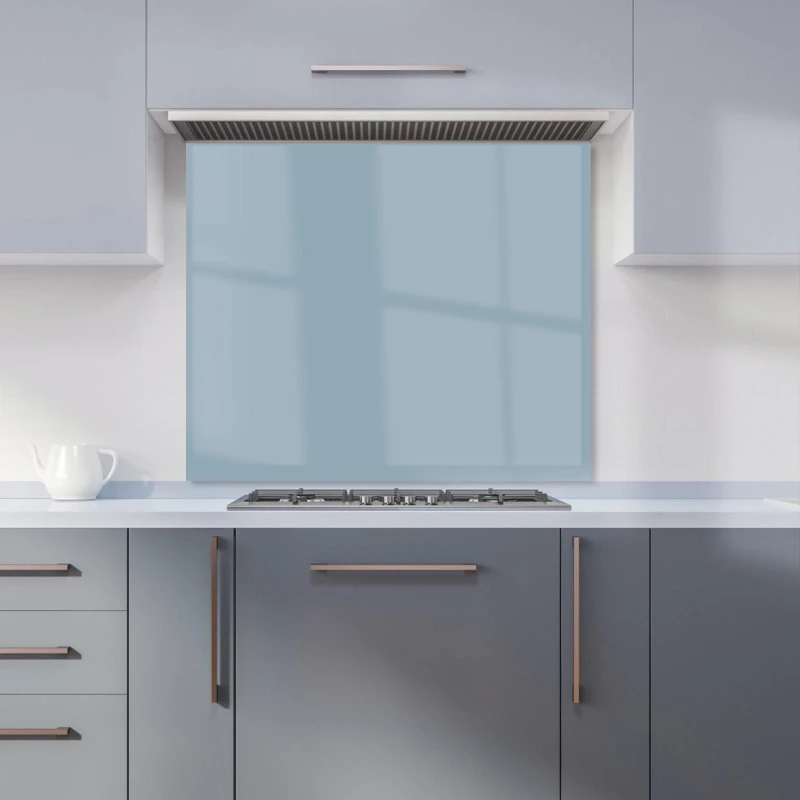 Image of Warren Reed - Designer Regent Grey Kitchen Splashback Size: 700mm x 650mm Grey Unisex 700mm x 650mm