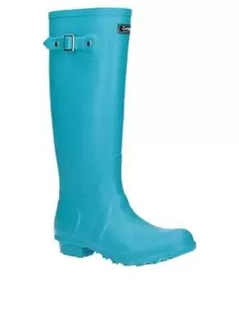 image of Cotswold Sandringham Wellington Boots, Turquoise, Size 4, Women