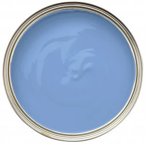 image of Wickes One Coat Gloss Paint - Bluebell 750ml