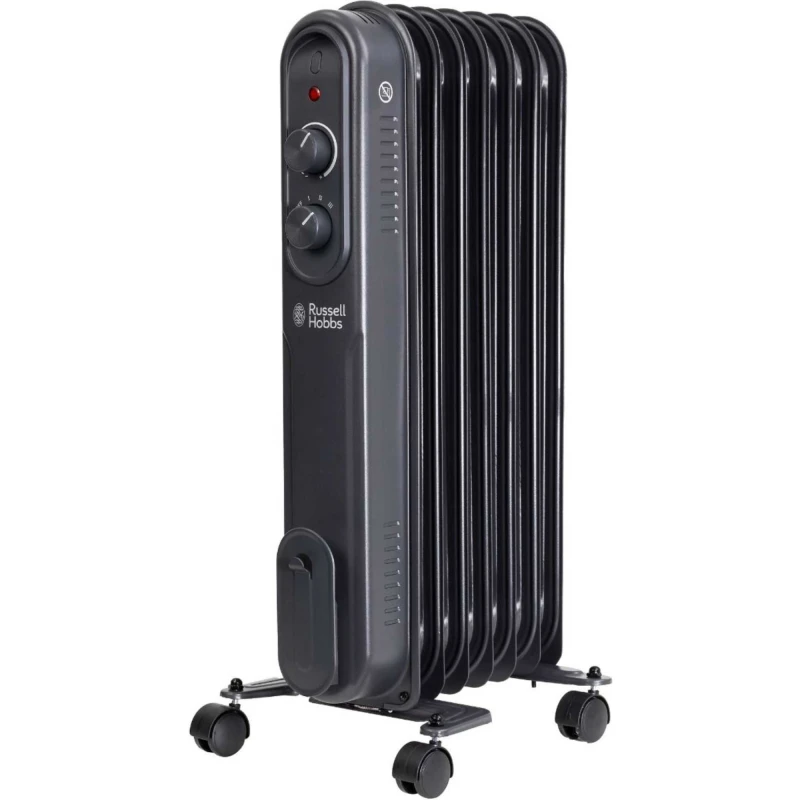 Image of Russell Hobbs 7 Fin RHOFR7004A Oil Filled Radiator 1500W - Anthracite
