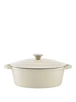 Image of Tower Cream 29Cm Oval Casserole Cast Iron