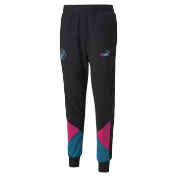 Image of Puma Manchester City Cult Track Pants Mens - Black