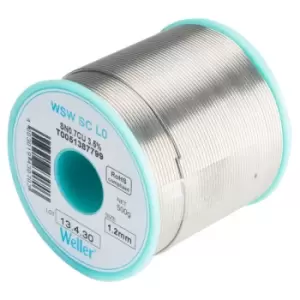 image of Weller T0051387799 Solder, 99.3/0.7, 227 Deg, 1.2Mm, 500G