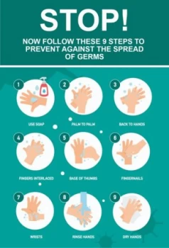 Image of STOP Now follow 9 steps-RPVC (400x600mm)