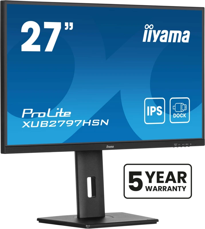 Image of iiyama iiyama ProLite XUB2797HSN-B2 computer monitor 68.6cm (27") 1920 x 1080 pixels Full HD LED Black XUB2797HSN-B2