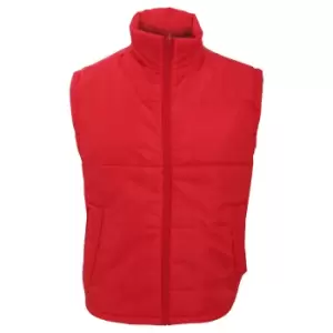 Image of Result Mens Core Bodywarmer Water Repellent Windproof Jacket (S) (Red)