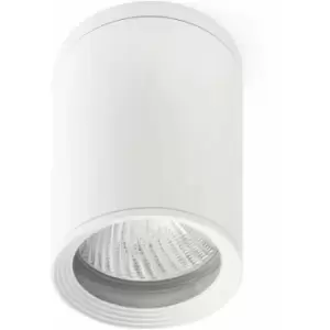 Image of Tasa 1-light white garden ceiling light