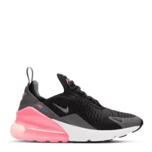 image of Nike Air Max 270 Girls Trainers - Black