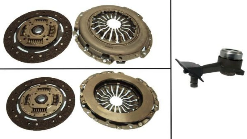 Image of KAWE Clutch kit KAWE 961909CSC