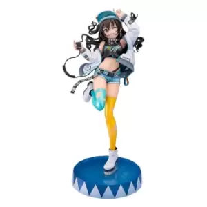 image of The Idolmaster Cinderella Girls PVC Statue 1/7 Akira Sunazuka: Streaming Cheer 26 cm