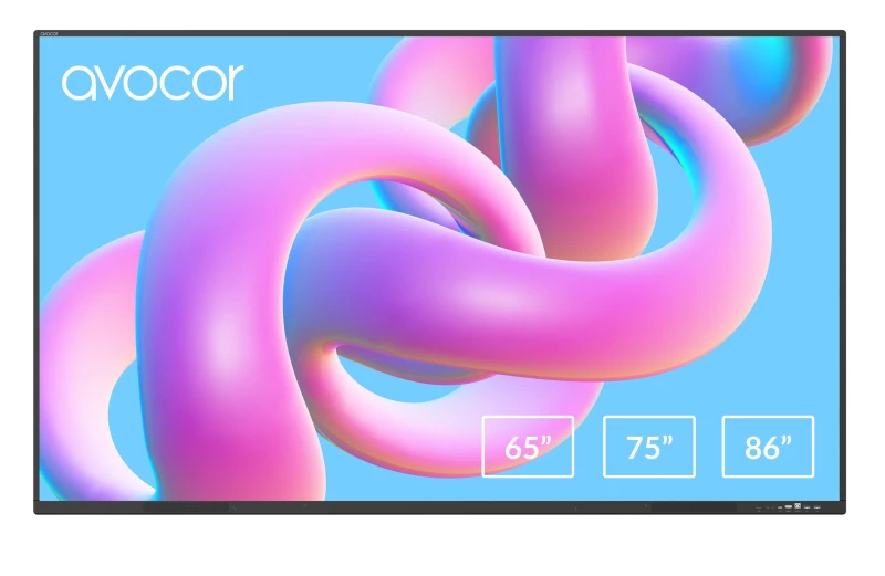 Image of Avocor S-Series 65" 4K IR LED Interactive Displ interactive white