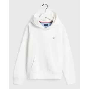 image of Gant Small Logo Hoodie Junior - Neutral