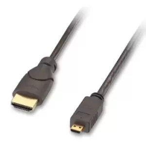 Image of Lindy HDMI to Micro HDMI Cable 2m