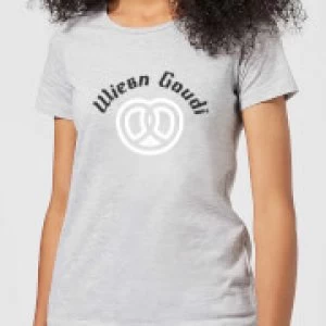 Image of Wiesn Gaudi Womens T-Shirt - Grey - 3XL