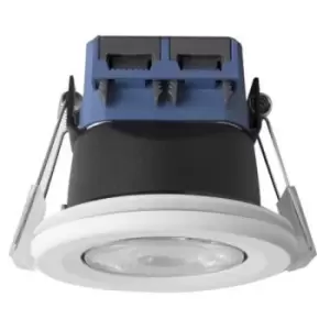 image of Megaman Tego Dimmable 5W IP65 Colour Selectable Fire Rated LED Downlight - 519030