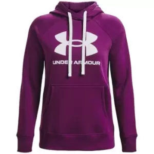 image of Under Armour Rival OTH Hoodie Ladies - Purple