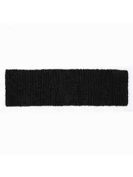 Image of Esselle Whitefield Black Boucle Runner 45 x 150cm