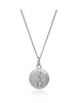 Image of Rachel Jackson London Sterling Silver Queen Of Revelery Coin Pendant Necklace