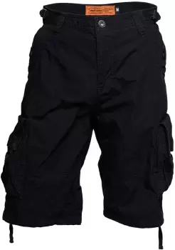Image of West Coast Choppers Caine Ripstop Cargo Shorts, black, Size 3XL 58, black, Size 3XL 58