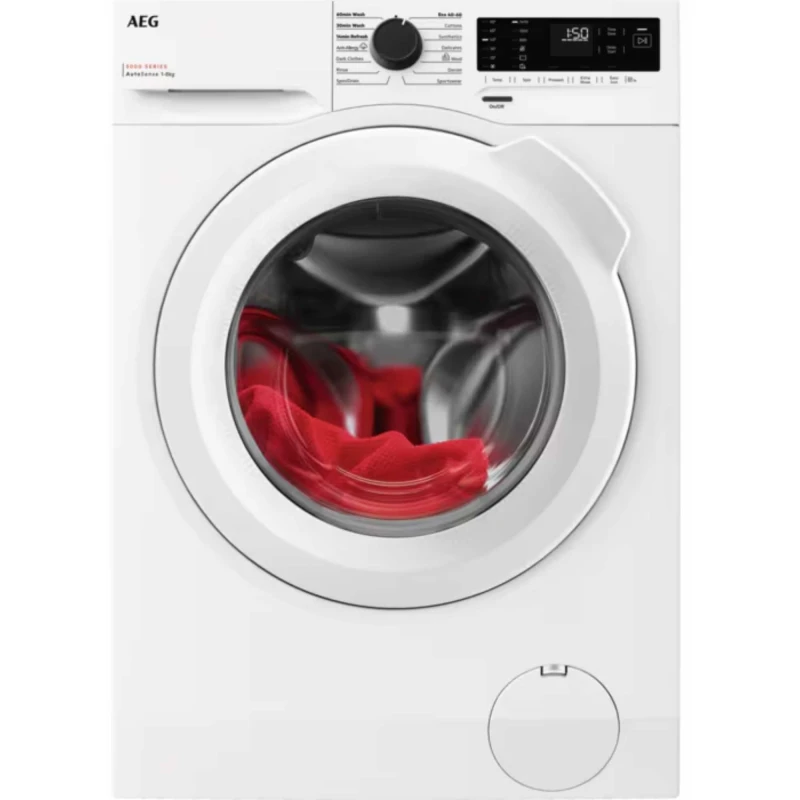 Image of AEG LFX50842B 5000 Series 8KG 1400 Spin Washing Machine White