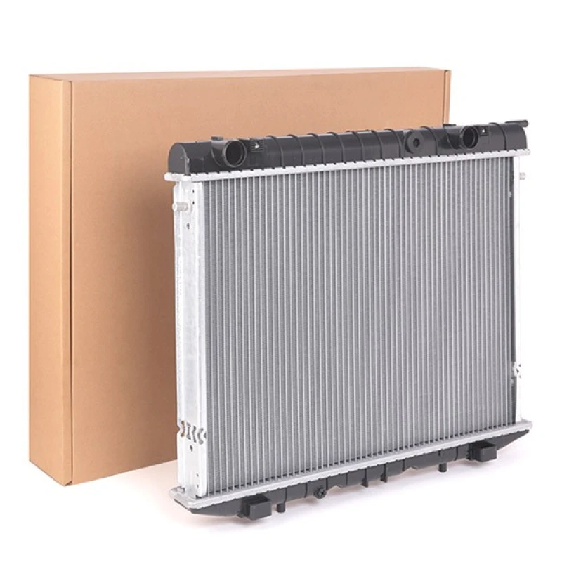 Image of RIDEX 470R0236 Engine radiator Brazed cooling fins, Aluminium Aluminium Radiator,engine cooling (470)