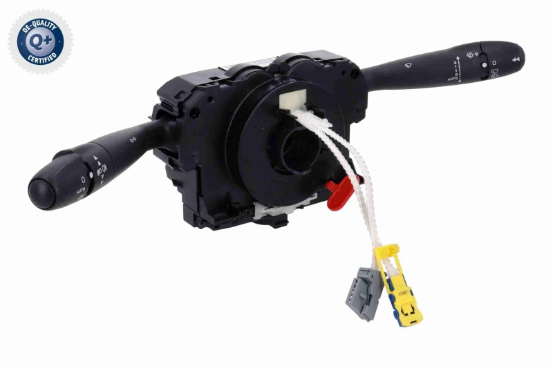 Image of VEMO V42-80-0057 Steering Column Switch Q+, original equipment manufacturer quality Steering Column Switch (1563)