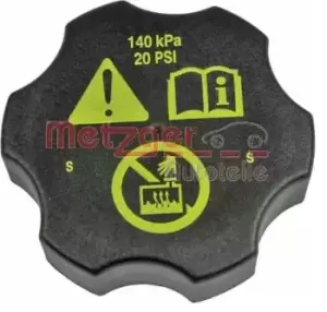 Image of METZGER Cap, radiator 2140114 OPEL,FIAT,CHEVROLET,Corsa D Schragheck (S07),ZAFIRA B (A05),INSIGNIA Caravan,Astra J Sports Tourer (P10),ASTRA J