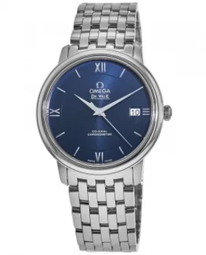 Image of Omega De Ville Prestige Co-Axial 36.8mm Automatic Blue Dial Steel Womens Watch 424.10.37.20.03.001 424.10.37.20.03.001