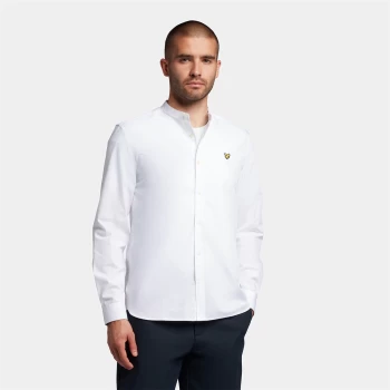 Image of Relaxed Grandad Collar Shirt - S