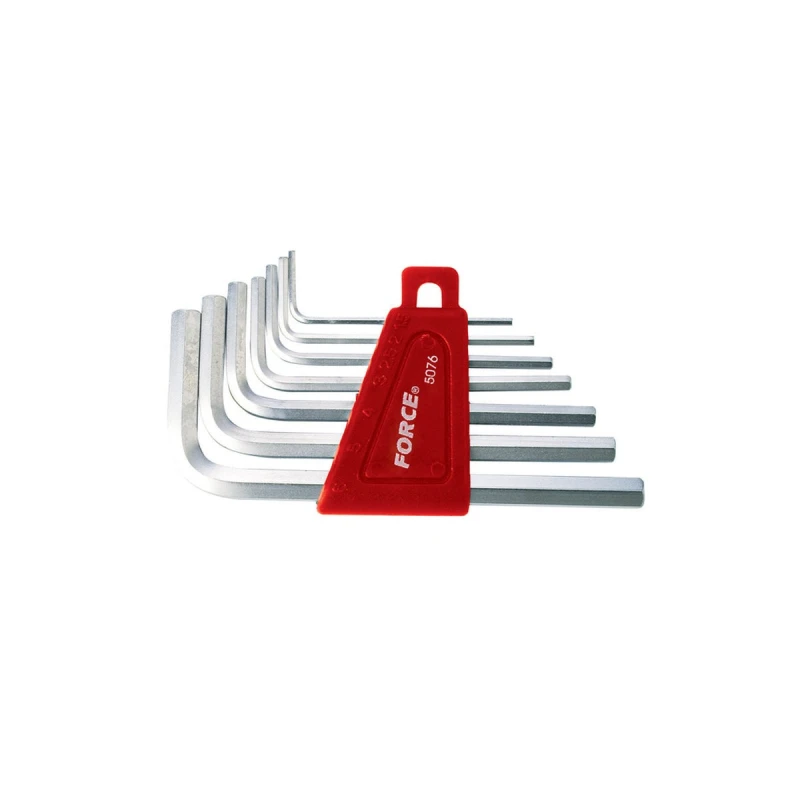 Image of FORCE 5076 Angled Screwdriver Set Number of tools: 7, Spanner Size: 1.5,2,2.5,3,4,5,6 Angled Screwdriver Set (6627)