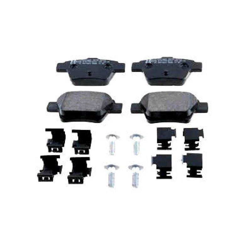 Image of ZIMMERMANN 24150.175.1 Brake pad set Rear Axle, Photo corresponds to scope of supply Brake Pad Set,disc brake (402)