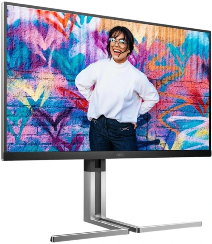 Image of AOC Graphic Pro U32U3CV 32" 4K Monitor - IPS, 400 nits, 60Hz, 4ms, Speakers, DP