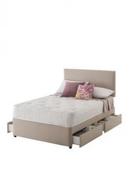 image of Layezee Made By Silentnight Addison 800 Pocket Ortho Divan Bed With Storage Options