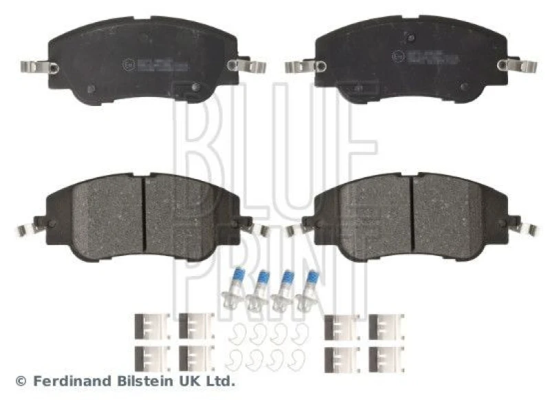 Image of Blue PRINT Brake pad set Blue PRINT ADBP420189