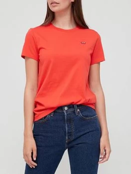 Levis Small Logo Perfect Tee - Red