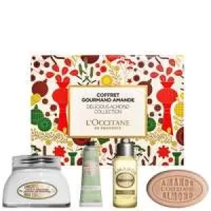Image of L'Occitane Christmas 2021 Delicious Almond Collection